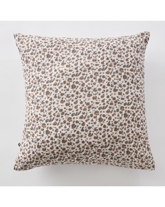 Taie d'oreiller 60x60 cm en double gaze de coton imprimée Léonie