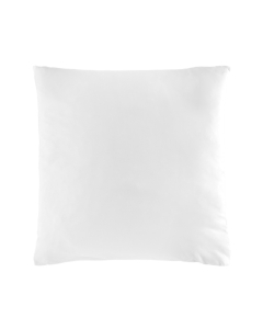Taie d'oreiller forme sac 63 x 63 cm microfibre unie oscar Blanc
