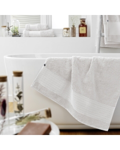 Serviette 70 x 130 cm garance chantilly Blanc