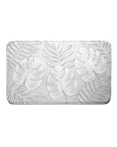 Tapis de bain 45 x 75 cm microfibre imprimee amber des. place Sans