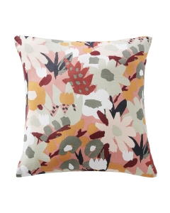 taie d'oreiller 60 x 60 cm gaze de coton imprimée léane