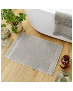 Tapis de bain 50 x 70 cm coton 600 gr Garance argile Taupe