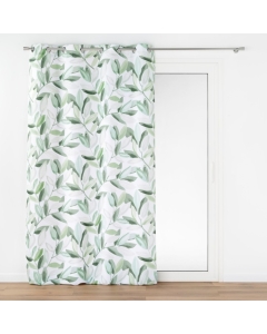 Rideau a oeillets 140 x 260 cm polyester imprimé Eleonore