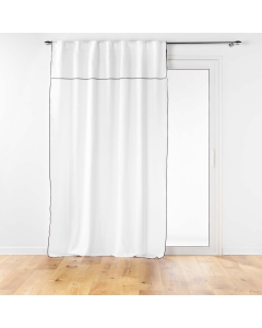 Ridea passant cache-volants en coton 140 x 240 cm Mistraline Blanc