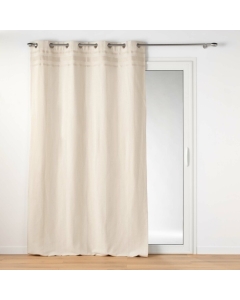 Rideau a oeillets 140 x 240 cm Coton jacquard Doreline