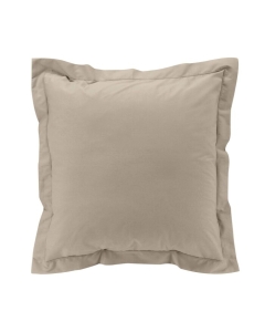 Taie d'oreiller vp 63 x 63 cm percale uni 78 fils percaline  +p. bourdon Sable