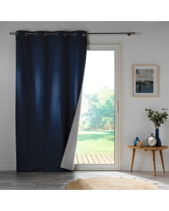 Rideau occultant 140 x 260 cm Crépuscule Bleu