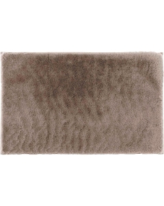 Tapis rectangle 120 x 170 cm imitation fourrure Féline - Taupe