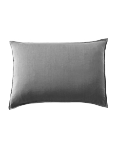 Taie d'Oreiller 50 x 70 cm en Lyocell Uni Lysandre Gris