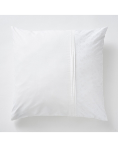 Taie d'oreiller 57 fils 63 x 63 cm jeanne coco Blanc