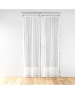 Paire droite passe tringle 2 x 70 x 240 cm maille Odilia