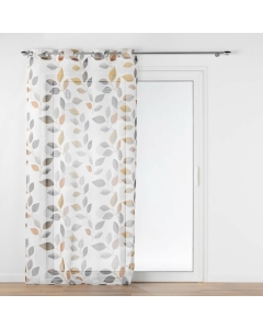 Panneau a oeillets 140 x 240 cm voile sable imprime vahine Sans