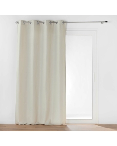 Rideau tamisant 135 x 260 cm isolant thermique Micropolar Naturel