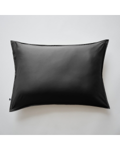 Taie d'oreiller 50 x 70 cm bambou salomé truffe Noir