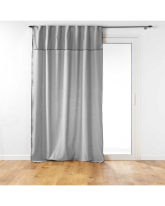 Ridea passant cache-volants en coton 140 x 240 cm Mistraline Gris chiné