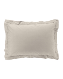 Taie d'oreiller 50 x 70 cm en percale uni 78 fils Lin
