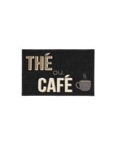 Tapis rectangle 50 x 80 cm bouclette breakfast Sans