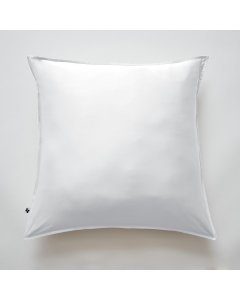 Taie d'oreiller 63 x 63 cm satin de bambou Salomé Blanc