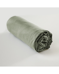 Drap-housse Lysandre 140 x 190 cm – Lichen – 100% Lyocell 135 g/m²