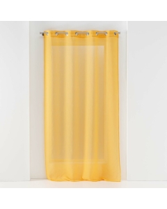 Panneau a oeillets 140 x 280 cm voile sable sandra Jaune