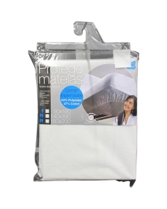 Protege matelas 180 x 200 cm eponge imperméable anti acarien