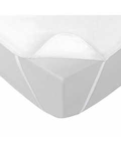 Alese impermeable+elastiques 180 x 200 cm eponge tpu anti-acariens shelly aa Blanc