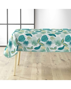 Nappe Rectangulaire 140 x 240 cm PVC Textilia Plantania - Bleu