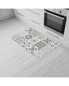 Tapis en mousse PVC 45 x 75 cm Salou Naturel