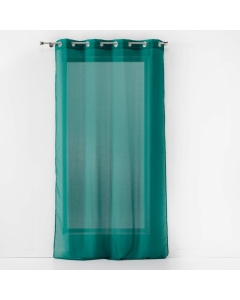 Panneau a oeillets 140 x 240 cm etamine unie etamina Emeraude