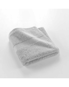 Serviette de toilette 50 x 90 cm éponge 600 gr Elegance Perle
