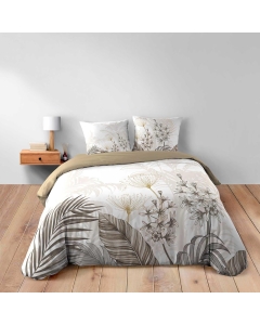 Housse de couette Bastille - 260 x 240 cm - 100% Coton - Douceur et Élégance Naturelle