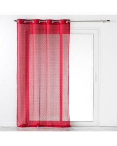Panneau a oeillets 140 x 240 cm maille castille Rouge