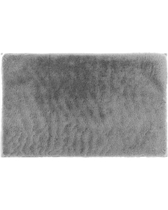 Tapis rectangle 120 x 170 cm imitation fourrure Féline - Gris