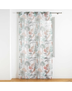 panneau a oeillets 140 x 240 cm voile sable imprime terra nova