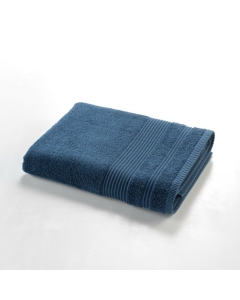 Drap de Douche 70x130 cm - Éponge Unie Tendresse Saphir 600g/m²