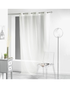 Panneau a oeillets 140 x 240 cm voile sable lissea Naturel