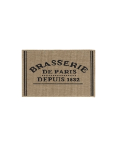 Tapis rectangle 50 x 80 cm bouclette troquet Sans