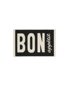 Tapis rectangle 50 x 80 cm bouclette appetito Sans