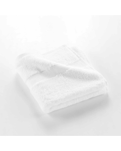 Serviette de toilette 50 x 90 cm éponge 600 gr Elegance Blanc