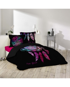 parure 3 p. 200 x 200 cm imprime 42 fils dessin place porte bonheur