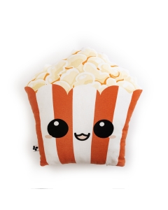 coussin forme déhoussable 40 x 42 cm coton fresh popcorn