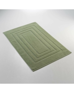 Tapis de bain 50 x 85 cm eponge de coton Tendresse Fougère