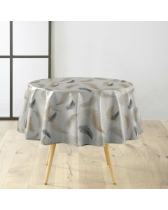 Nappe Ronde 160 cm PVC Textilia Folea - Élégance et Praticité