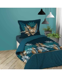 parure 2 p. 140 x 200 cm imprime 42 fils allover alianor