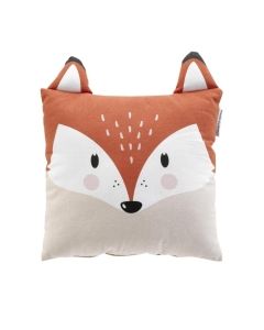 Coussin compresse 40 x 40 cm coton imprime roxy des. place Sans