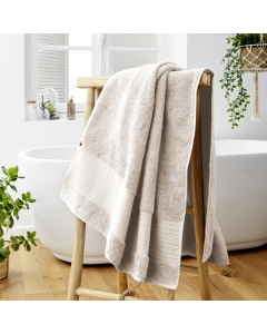 Drap de bain 90 x 150 cm éponge unie garance pampa Naturel
