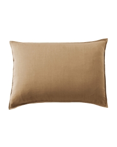 Taie d'Oreiller 50 x 70 cm en Lyocell Uni Lysandre Camel