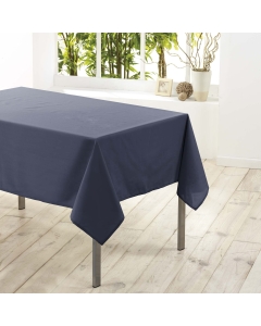 Nappe rectangle 140 x 250 cm polyester uni essentiel Beton