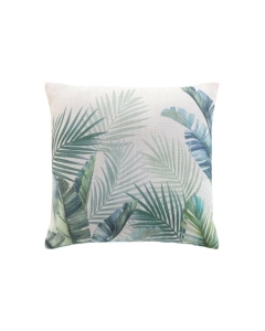 Coussin dehoussable compresse 45 x 45 cm polyester/lin imprime native des. place Sans