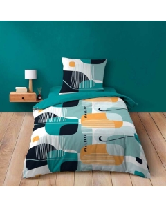 Parure 2 p. 140 x 200 cm +1 taie coton 42 fils Sprint